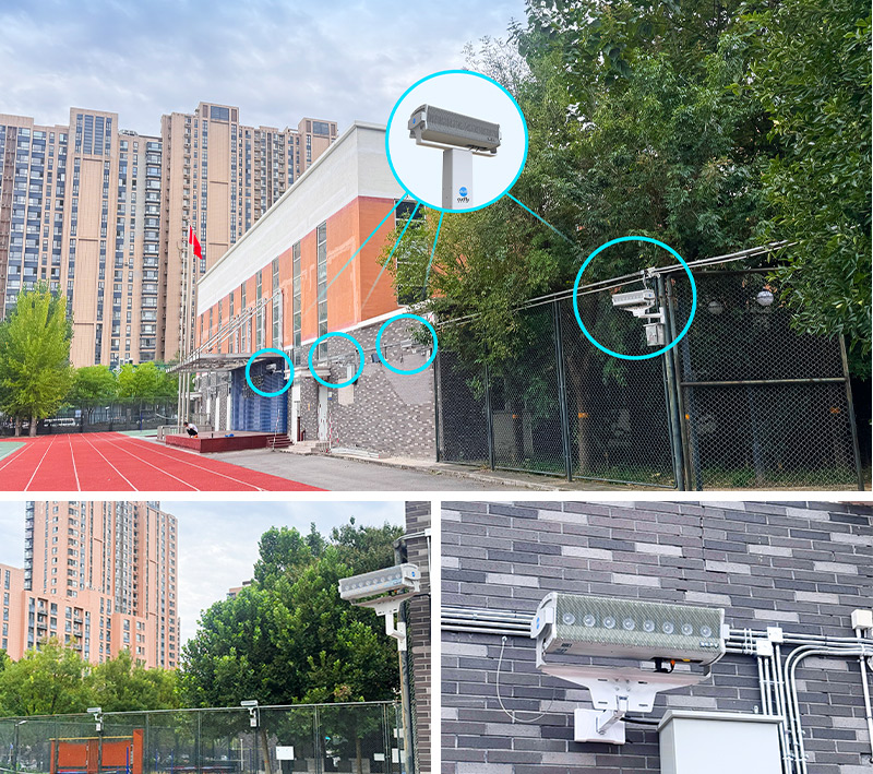 清听声学操场定向广播系统落地北京朝阳外国语学校